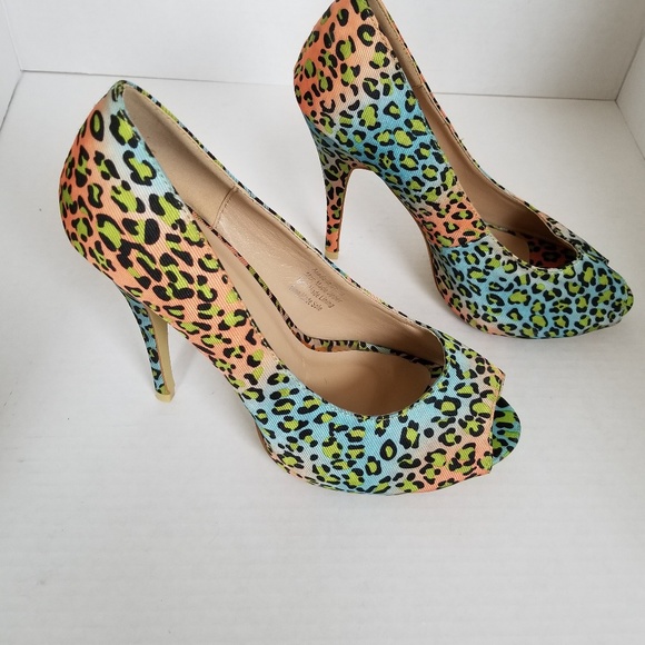 Fiebiger Shoes - Fiebiger Leopard Pumps 10 fits like 9.5